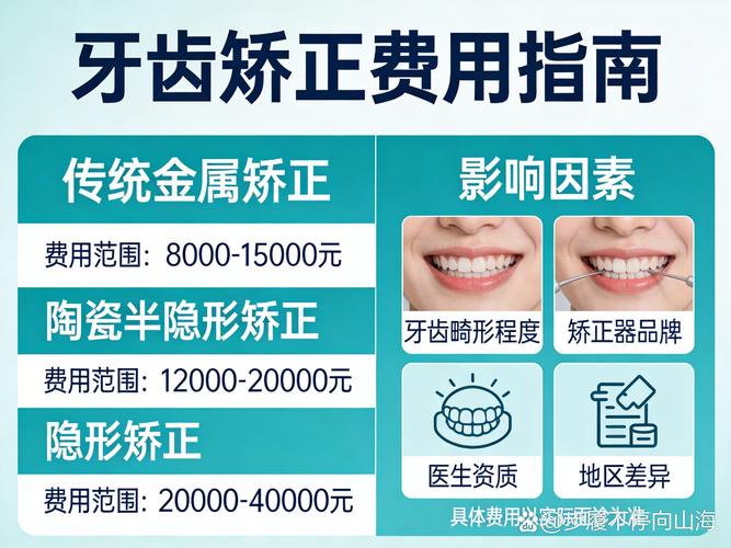 南京吉林做牙齿矫正大概要花多少钱