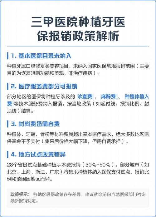 南京2026年牙齿种植医保报销最新政策 种植牙自费还是医保